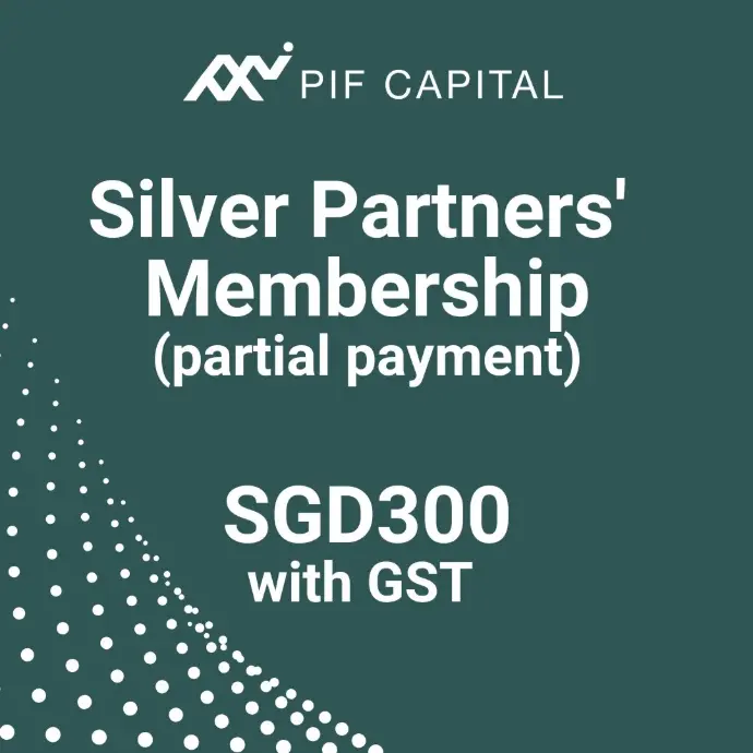 SGD300 (Silver partial payment w GST)